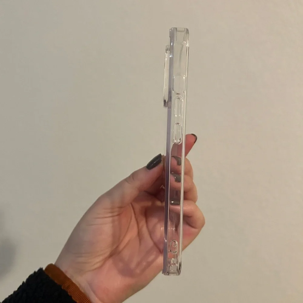 ZIZEV iPhone 14/15 Pro Clear Case, 6.1” - NWT